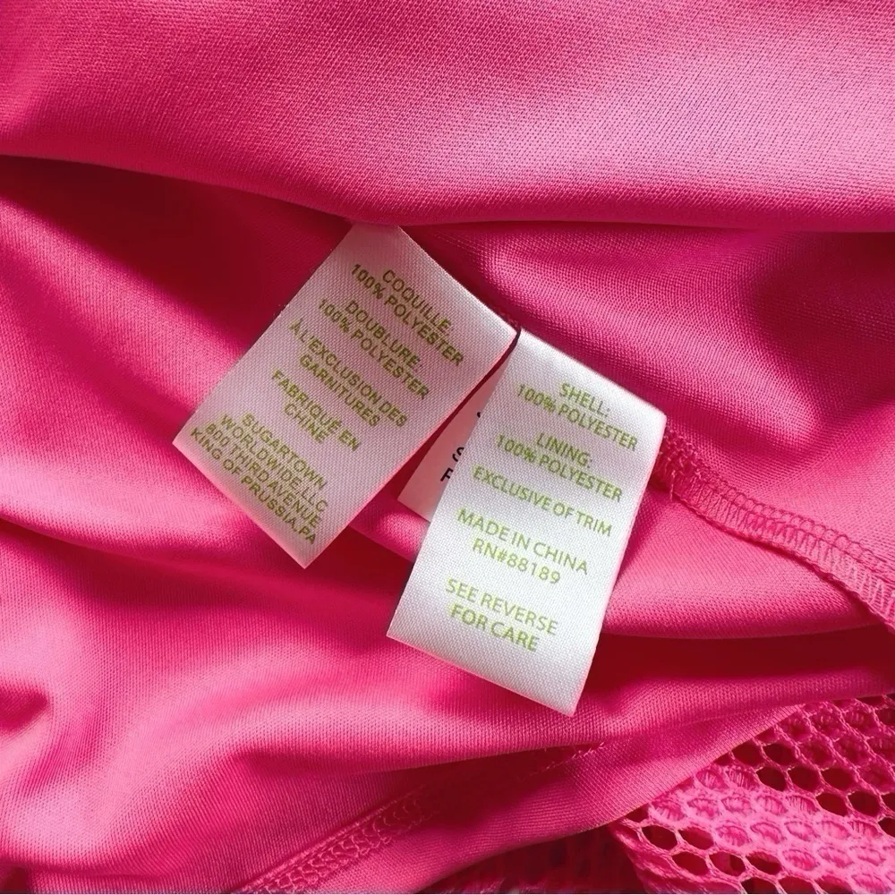 NEW Lilly Pulitzer Tilly Pink Knit Asymmetrical Dress - Image 10