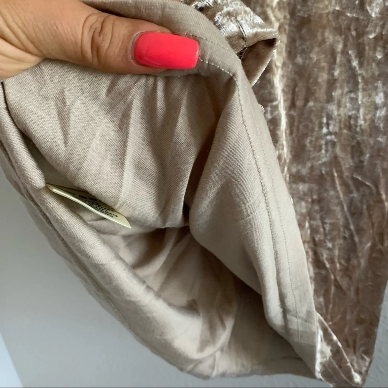 Anthropologie Porridge Jessie Crushed Velvet Large - Image 10