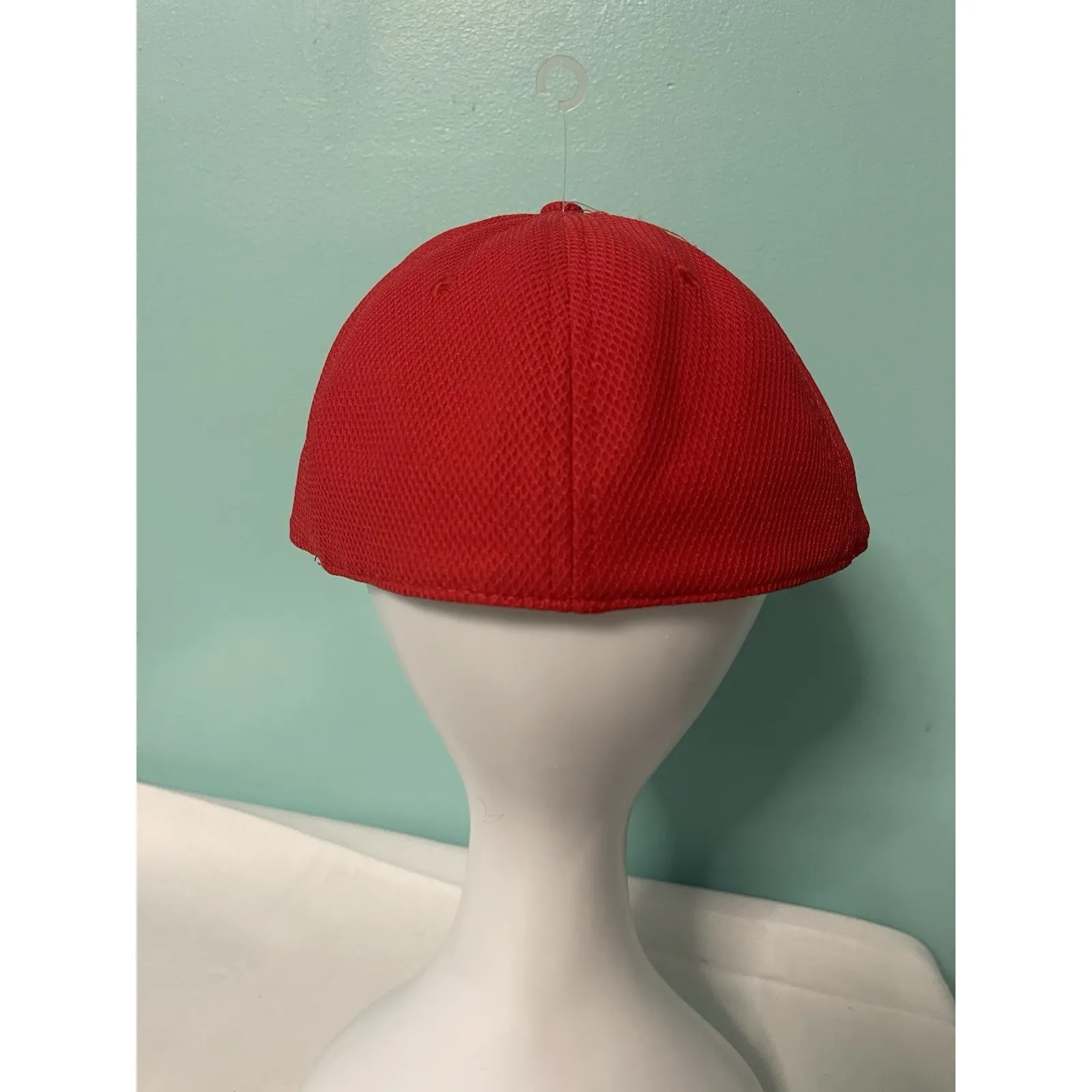 Cooperstown All Star Village Hat Cap Mens Fitted Red L/XL Cooperstown Pro Series - Image 4