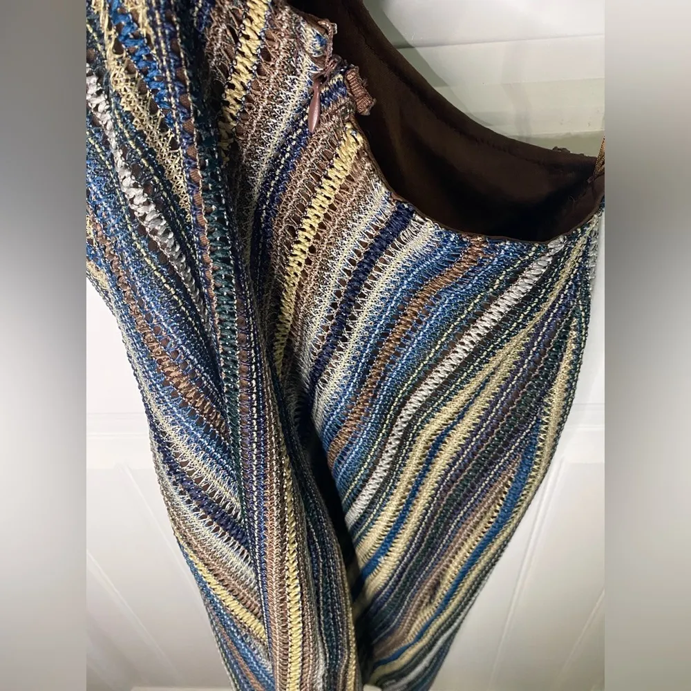 HYFVE Cutout Multicolored Crotchet Mini Dress - Image 9