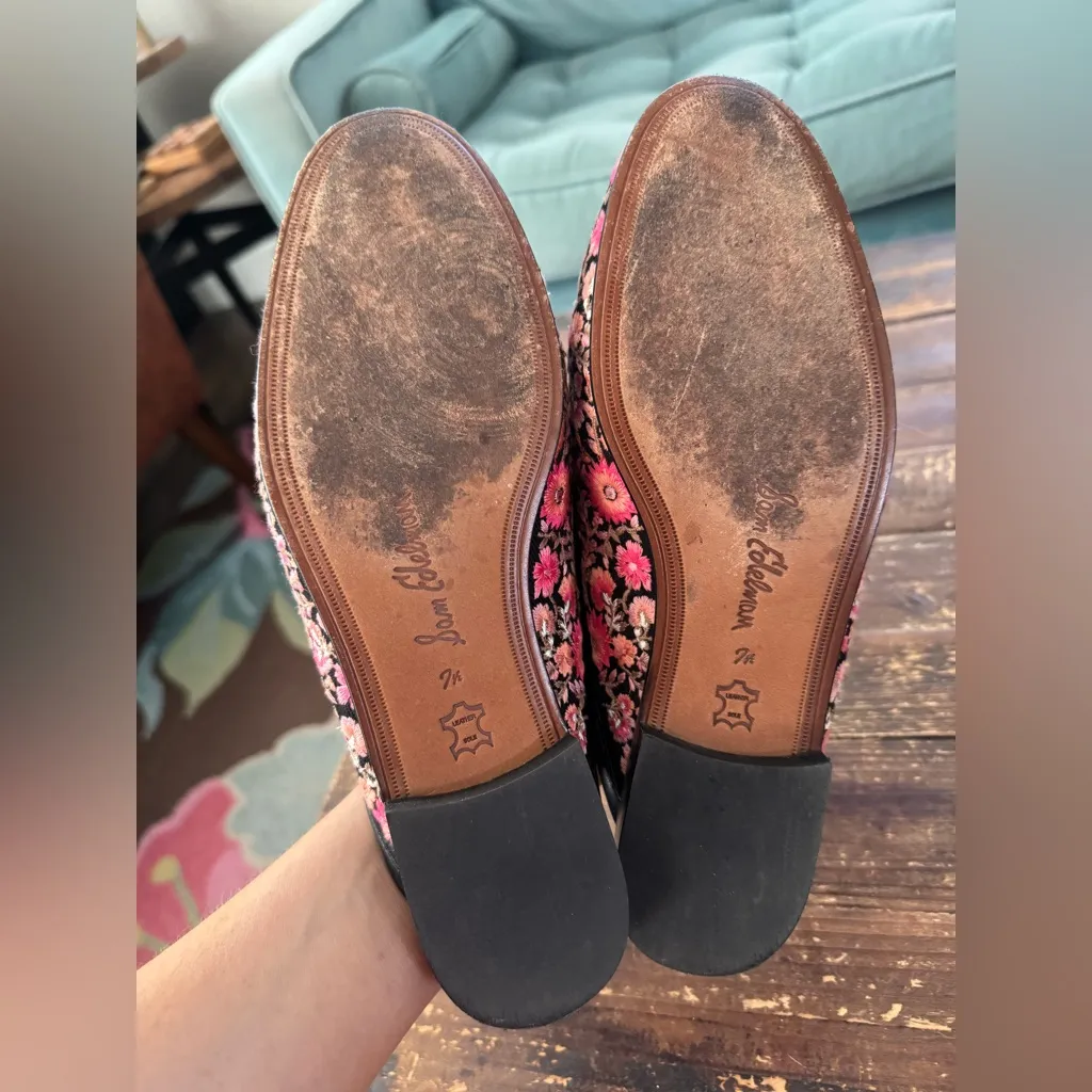 Sam Edelman  Paris 2 Embroidered Tassel Mule Flat - Image 6