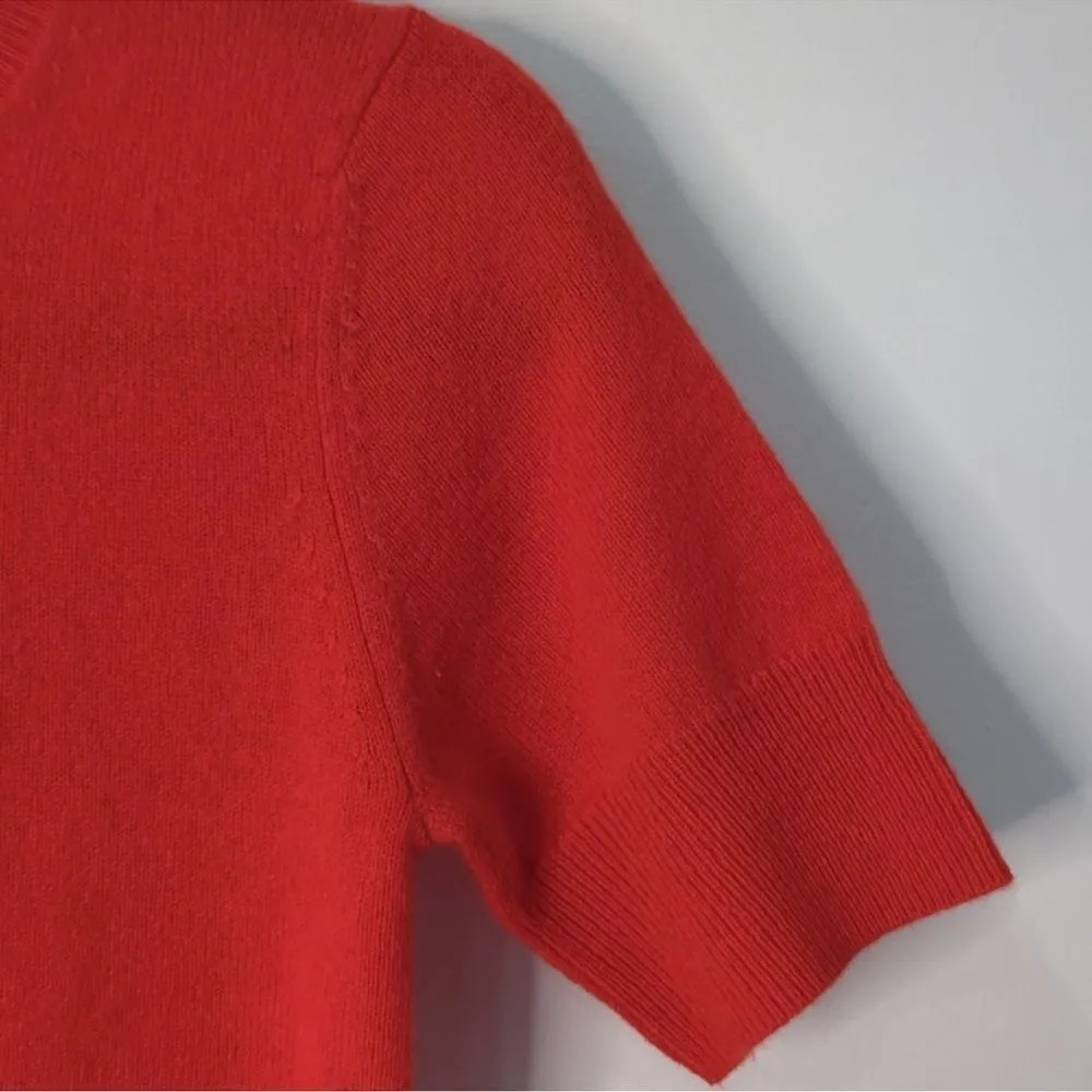 House of Harlow Cashmere‎ Skirt and Sweater set C24 Red Size M - Image 11