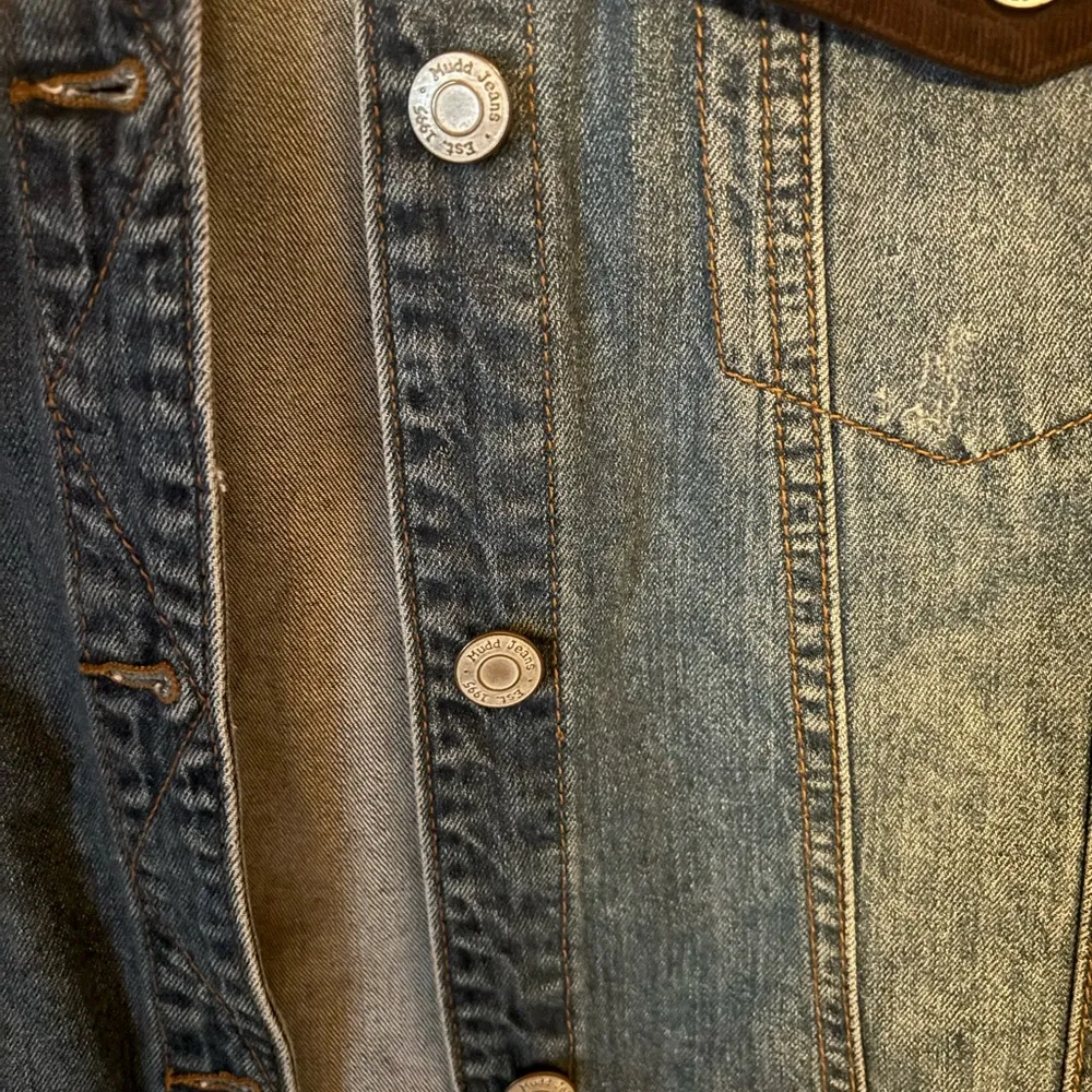 Reworked patchwork custom denim jacket custom, handmade Blue Size undefined - Image 13