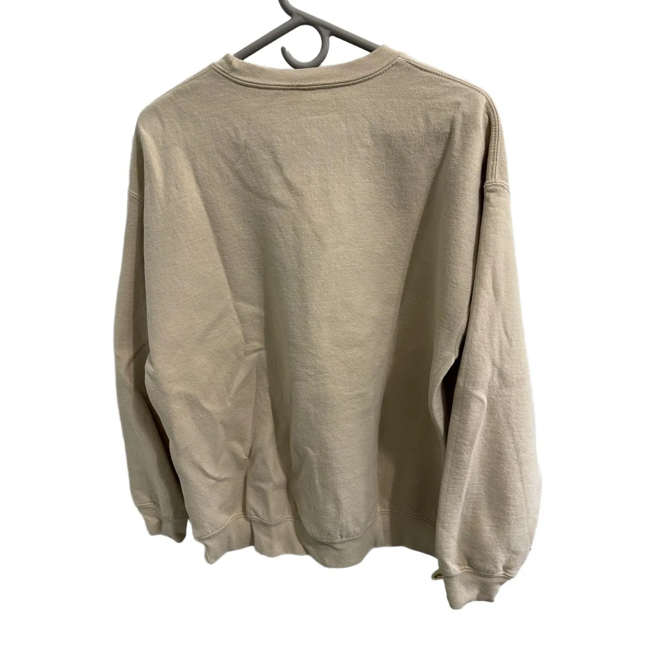 Beige “Camping” Definition Sweatshirt | Rustic Outdoor‎ Graphic Pullover - Image 2