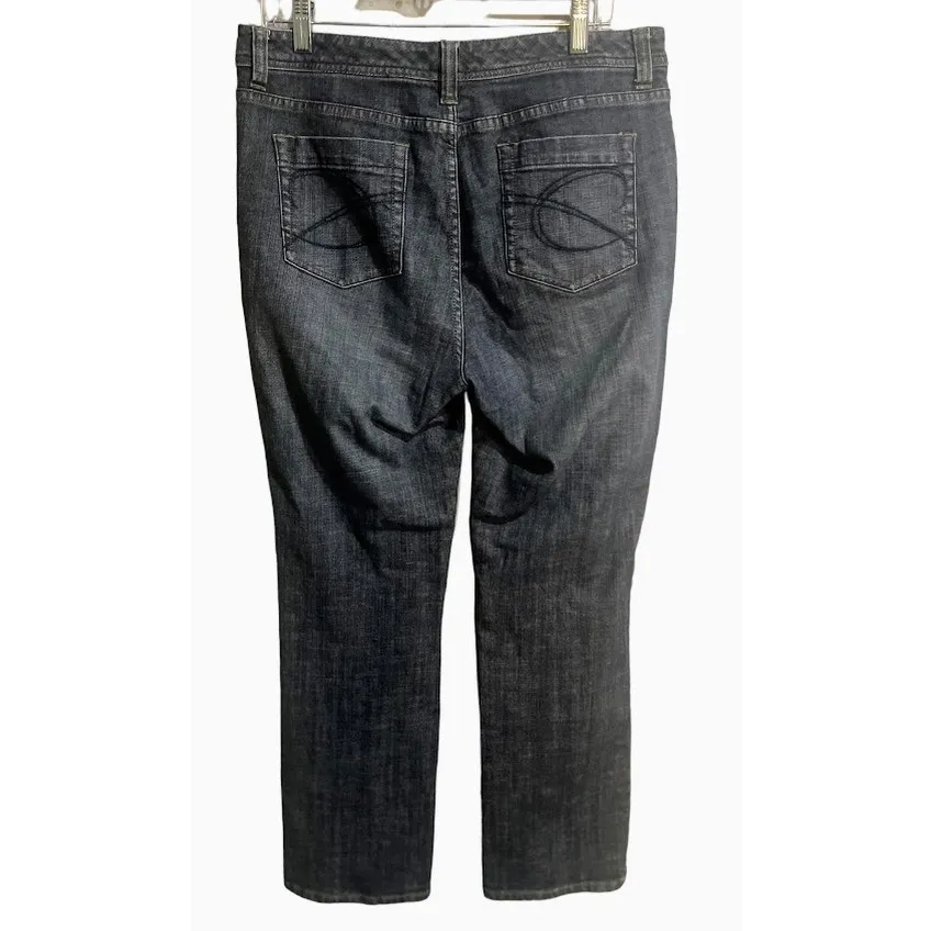 Chico's Platinum Facet WR Jeans Size 10 - Image 4