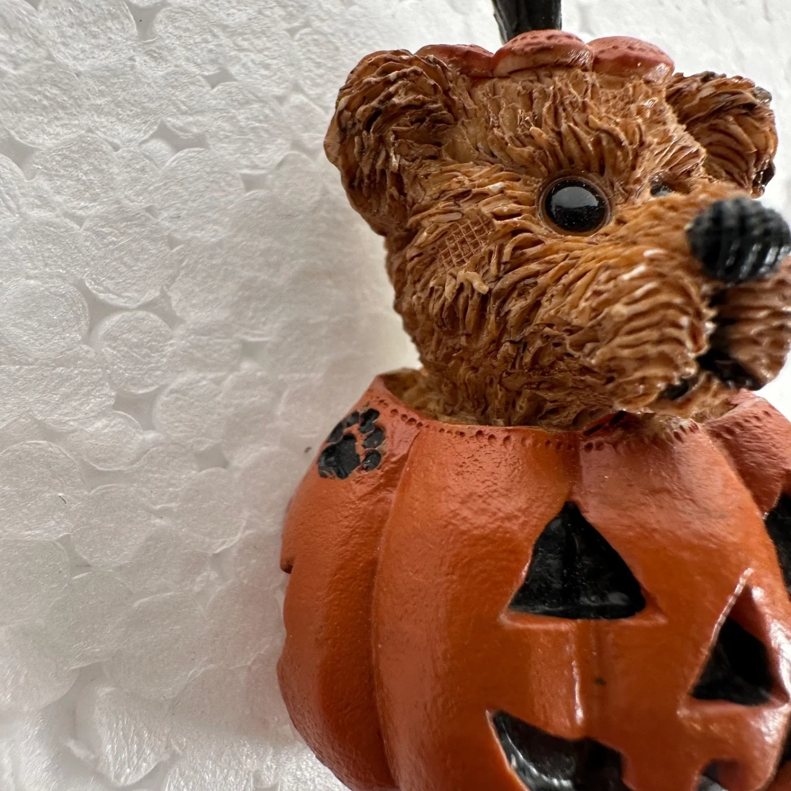 Boyds Bears Trick or Treat Halloween Pin Jack O Lantern Orange - Image 3