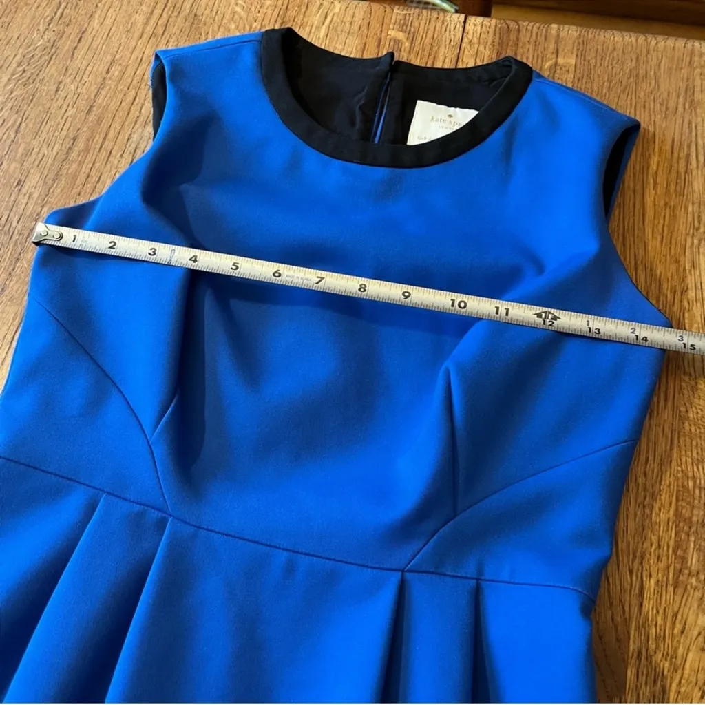 Kate Spade Arie Cobalt Blue Dress royal blue women Size 2 - Image 6