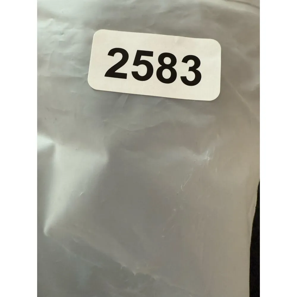 Micas Colorblock Stretch Bodycon Illusion One Shoulder Slit Knit Dress Black M - Image 6