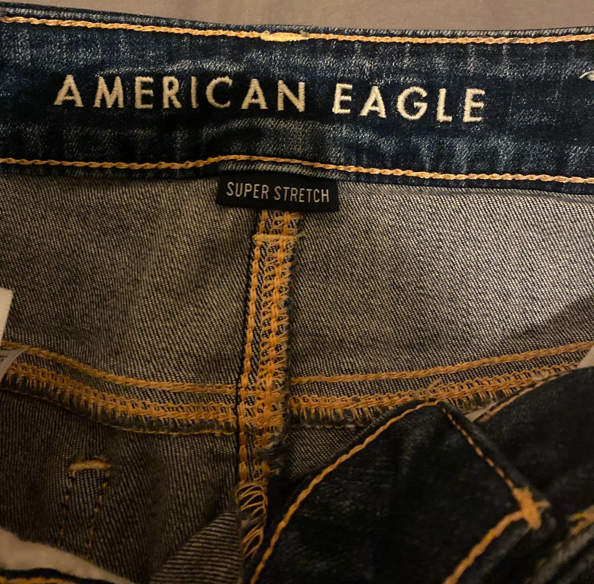 American Eagle ripped jeans - Image 2