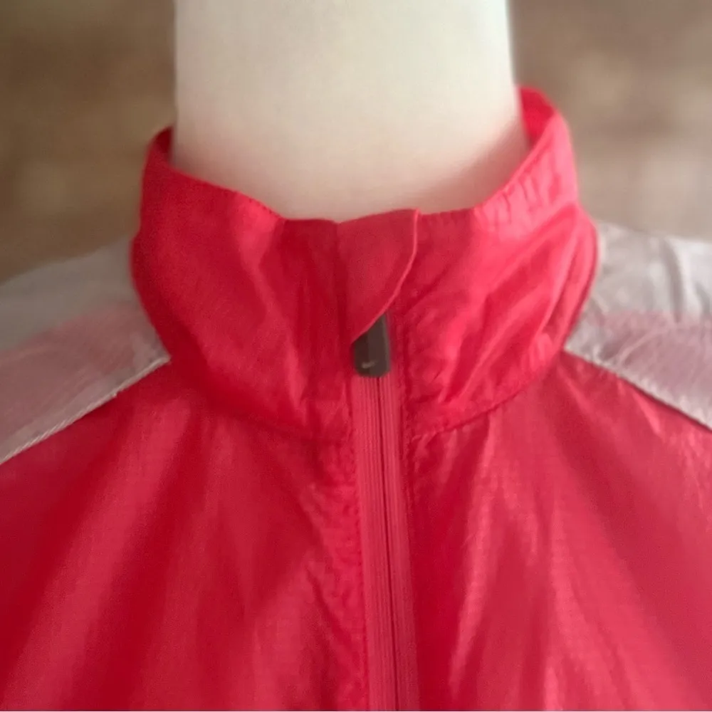 Nike  Golf Tech Windbreaker Red Packable Jacket S Outdoors - Image 4