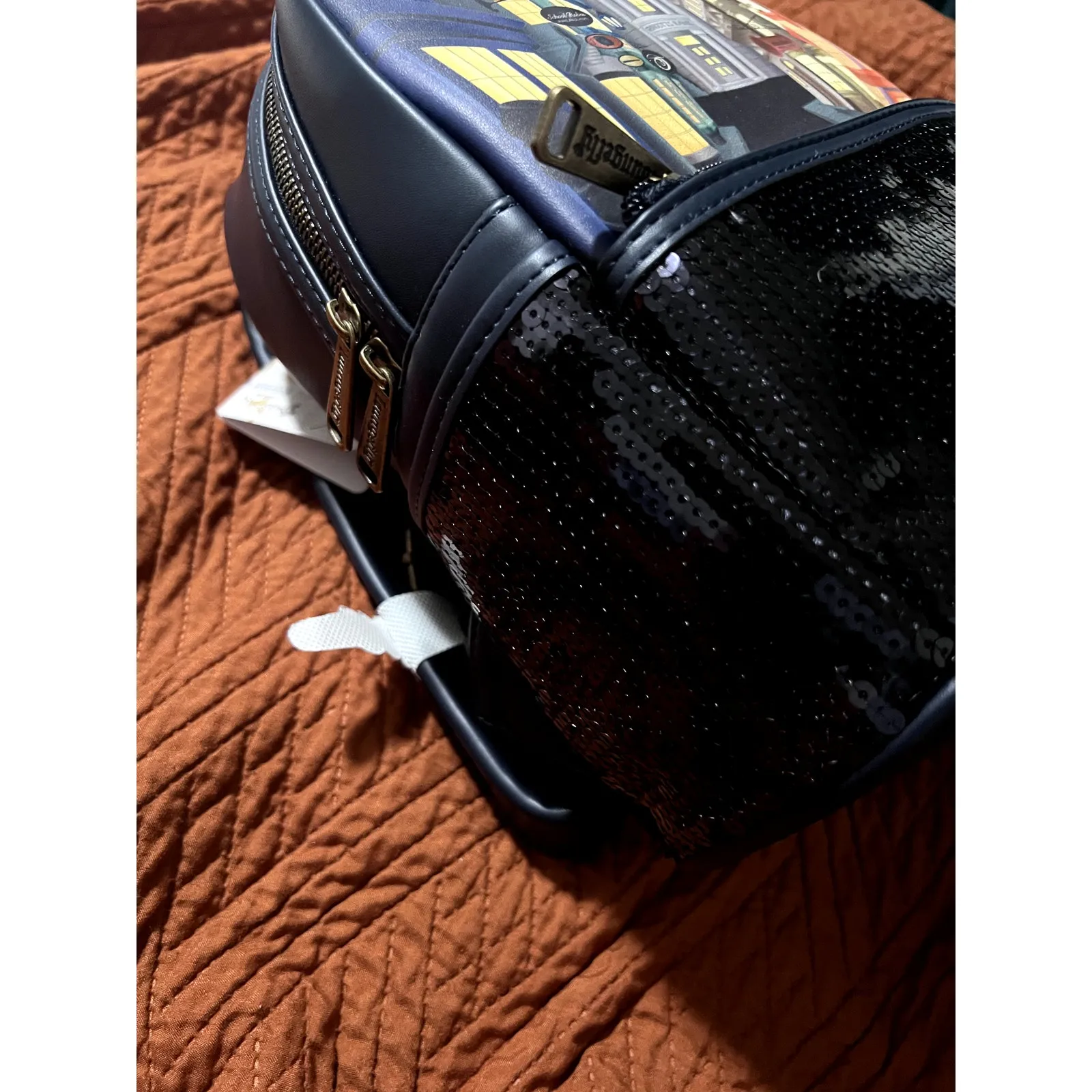 Loungefly Harry Potter Sequin Mini Backpack - Image 4