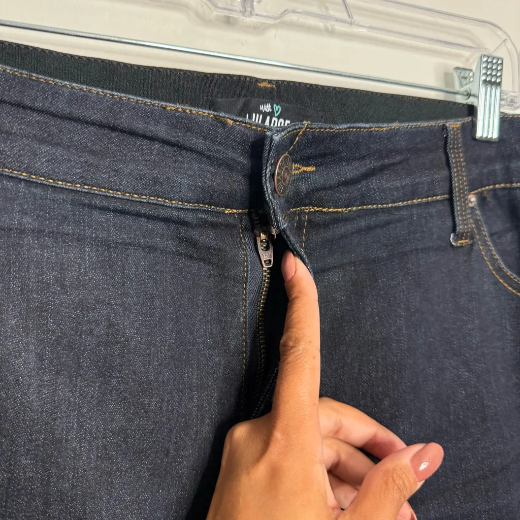 LulaRoe Blue‎ Boyfriend Jeans Size 38 (18W) - Image 2