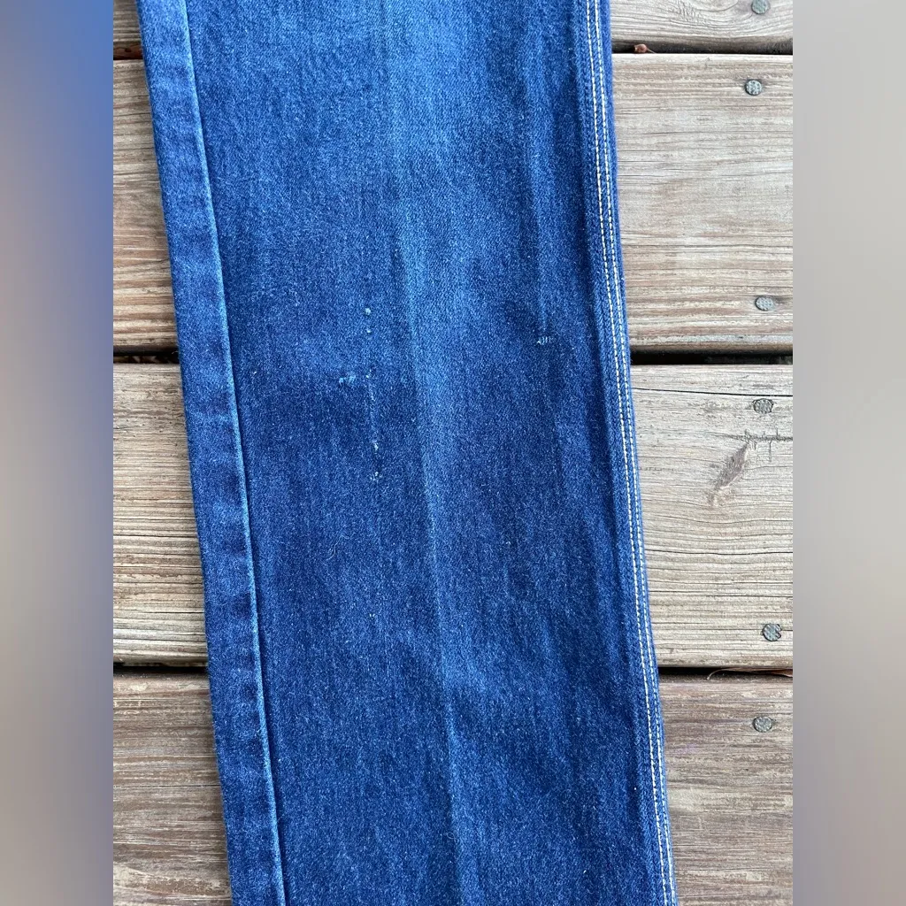 Vintage High Waist Denim Straight Leg 70s / 80s Gloria Vanderbilt for Murjani 10 - Image 7