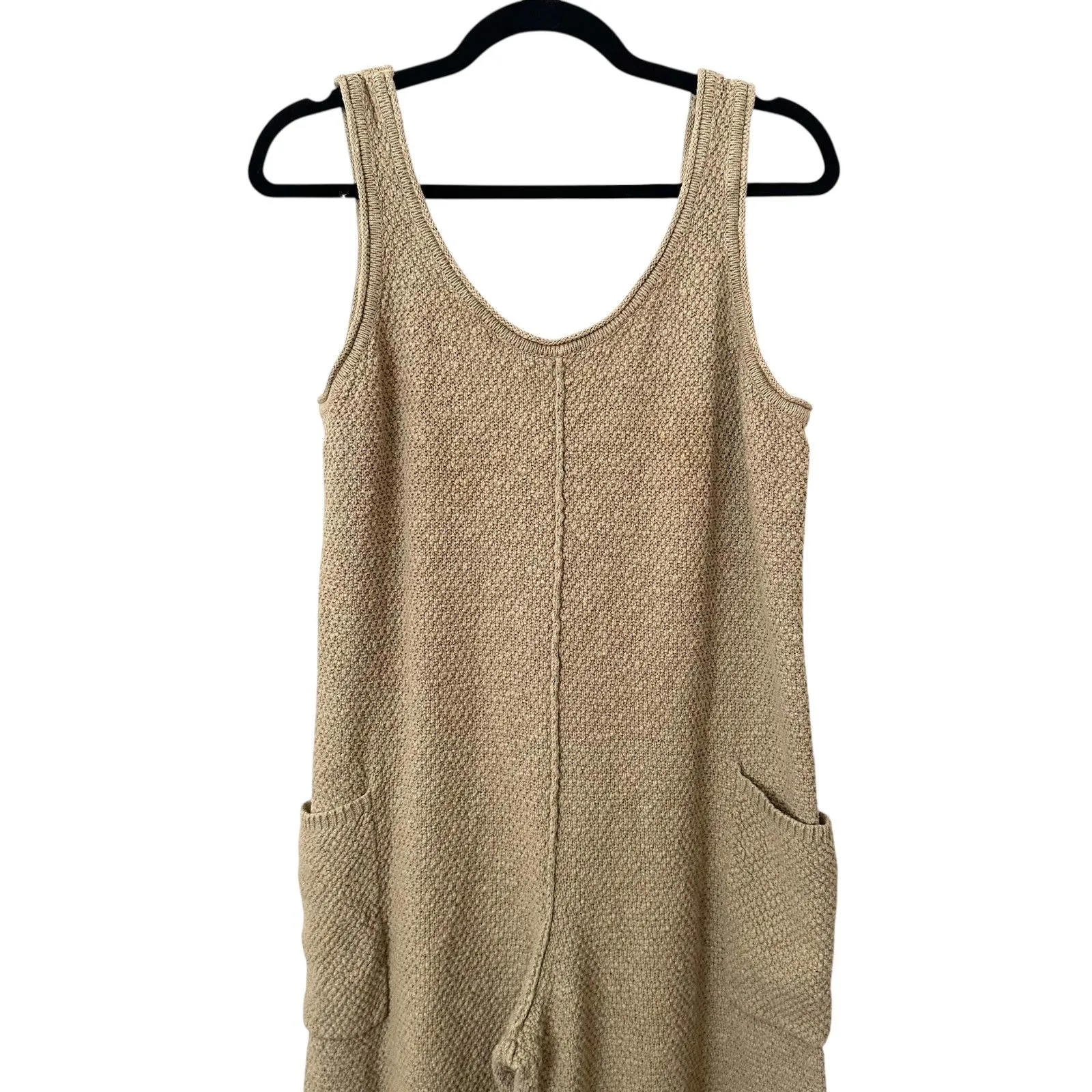 MABLE‎ Knit Relaxed Jumpsuit Light Green Large - Image 5