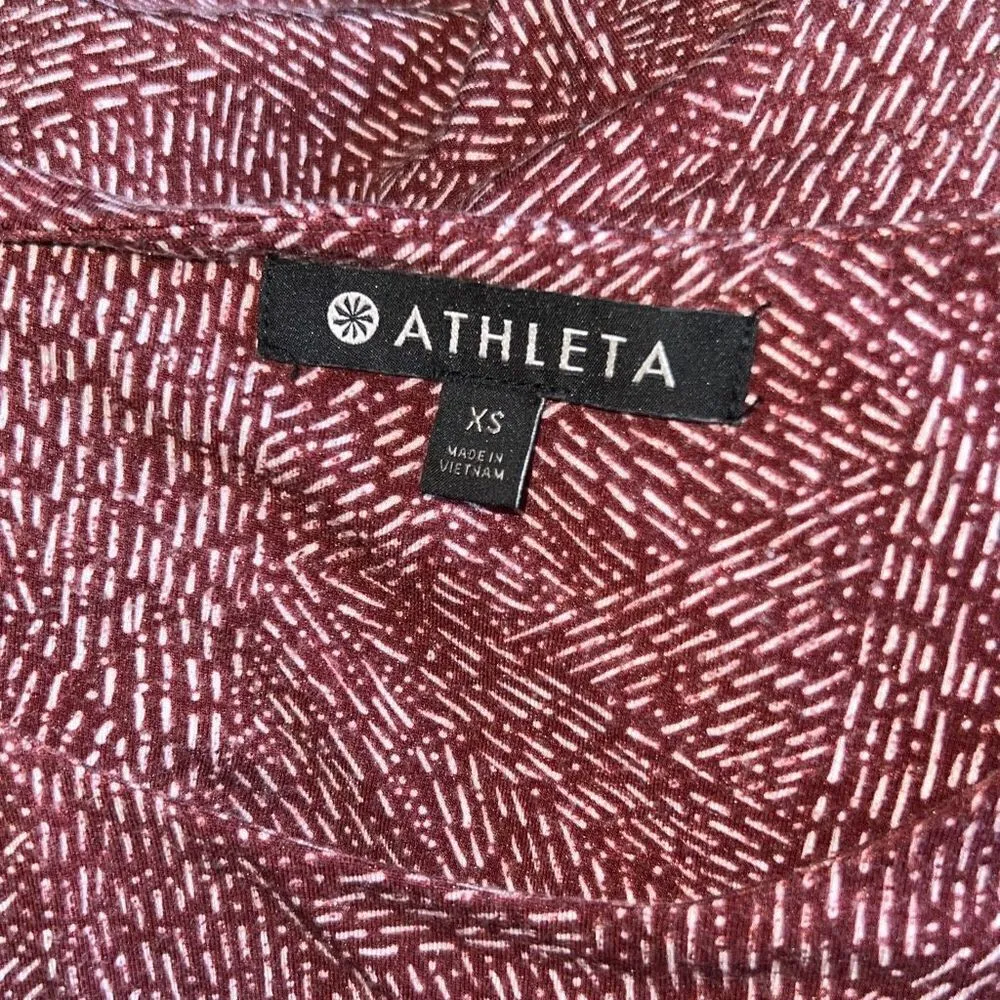 ✨Athleta Santorini Dress Red Print✨ - Image 9
