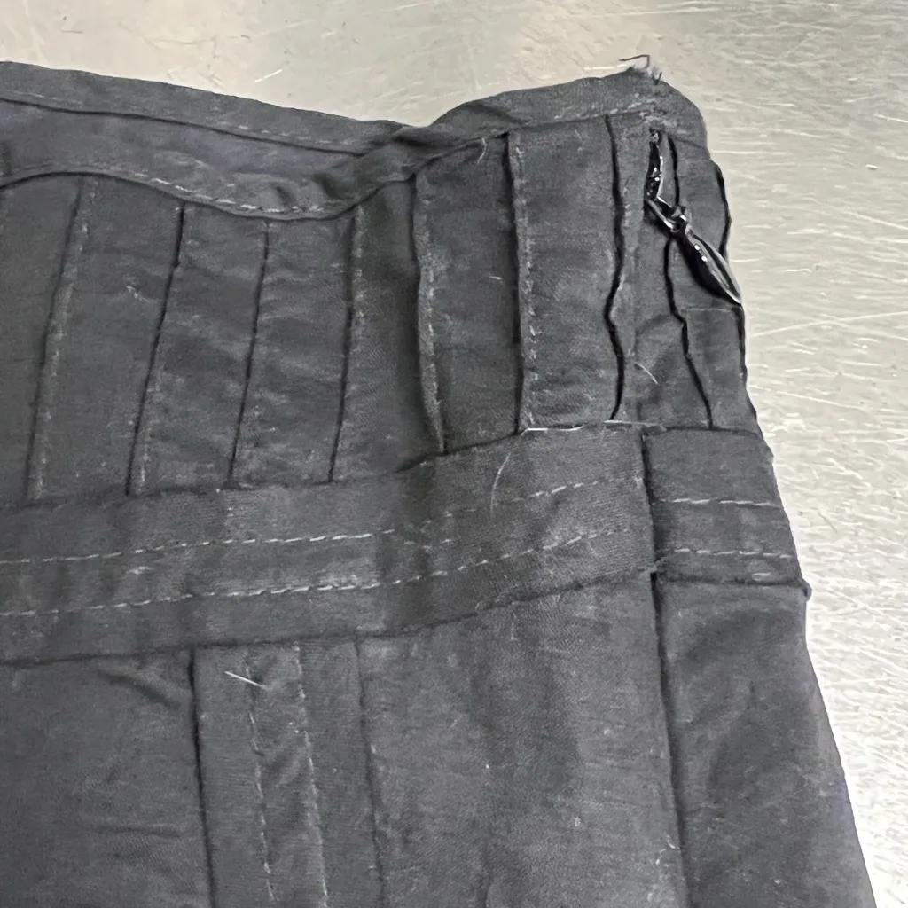 Akini Black Cotton Lined Skirt- Size 10 - EUC - Image 5