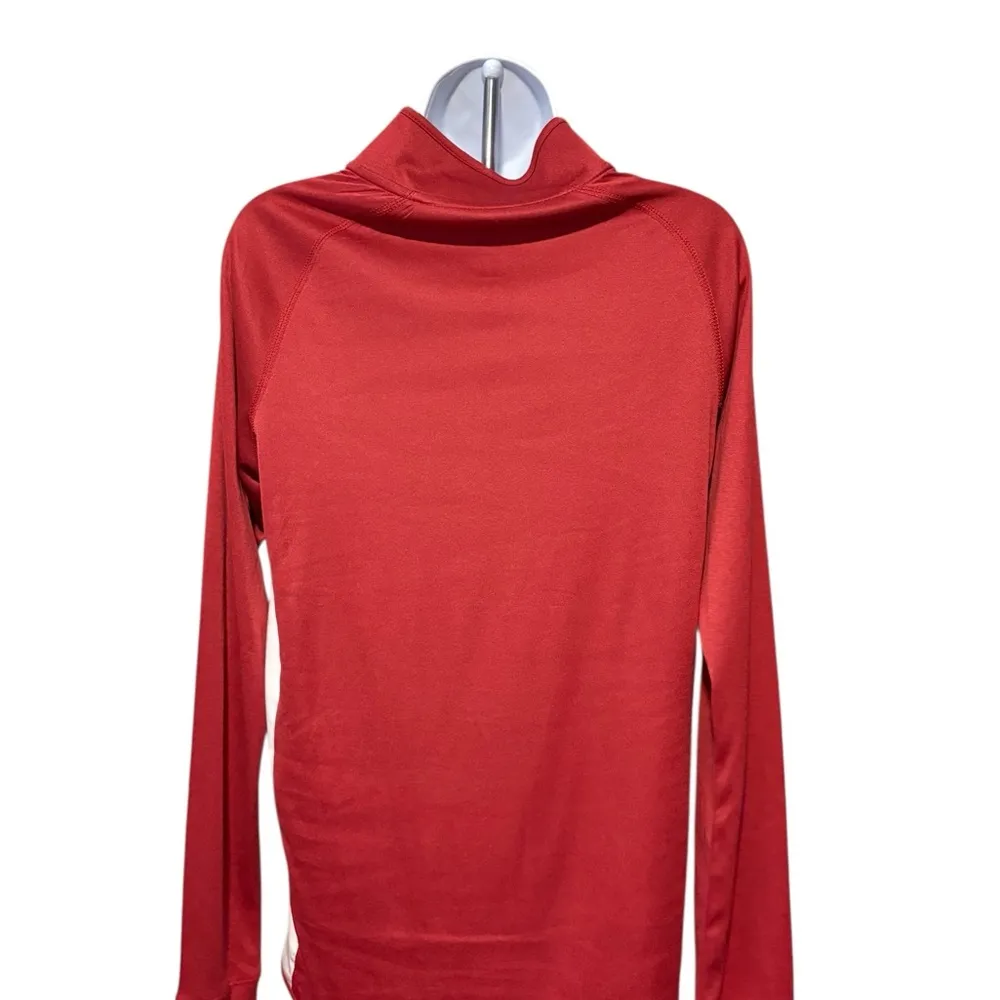 Colosseum Women’s University of Wisconsin Badgers 1/4 Zip Long Sleeve Shirt L - Image 4