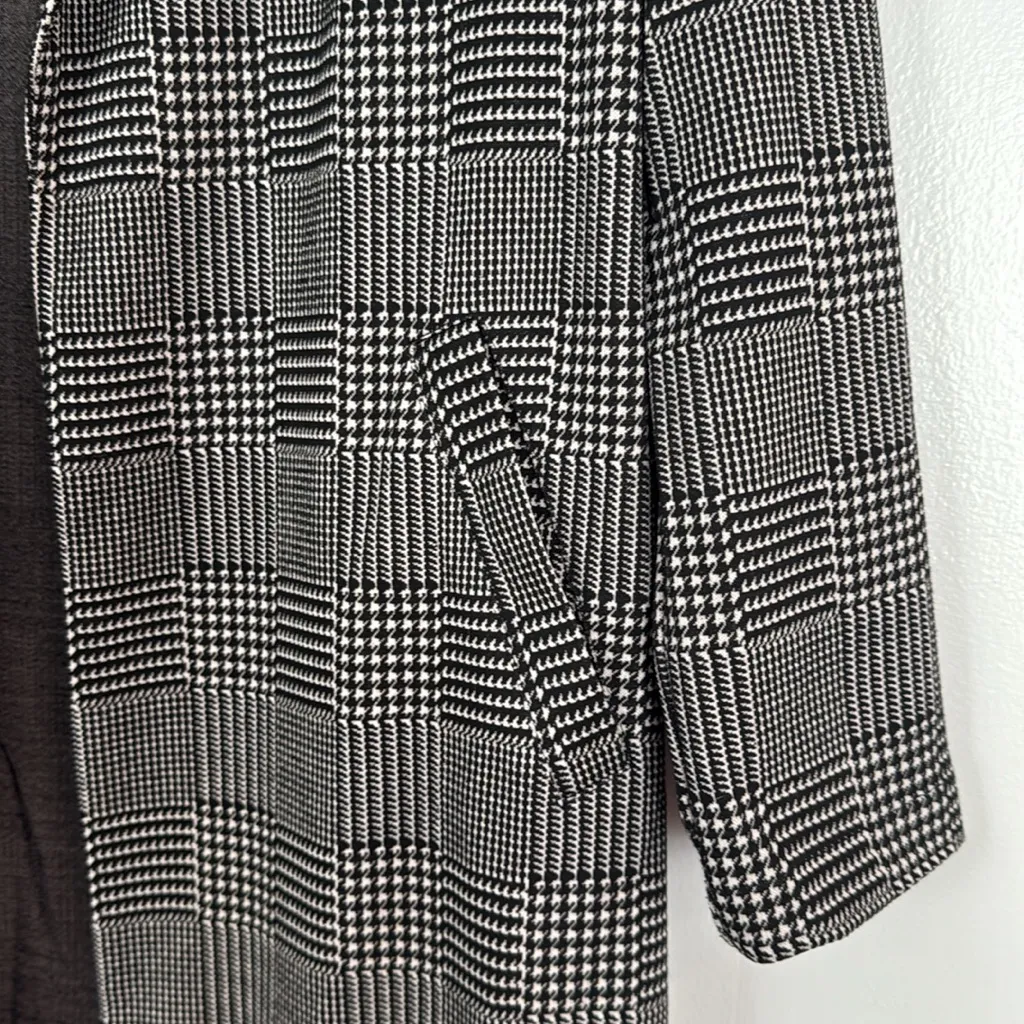 MOVING SALE Long Houndstooth Layering Jacket - Image 5