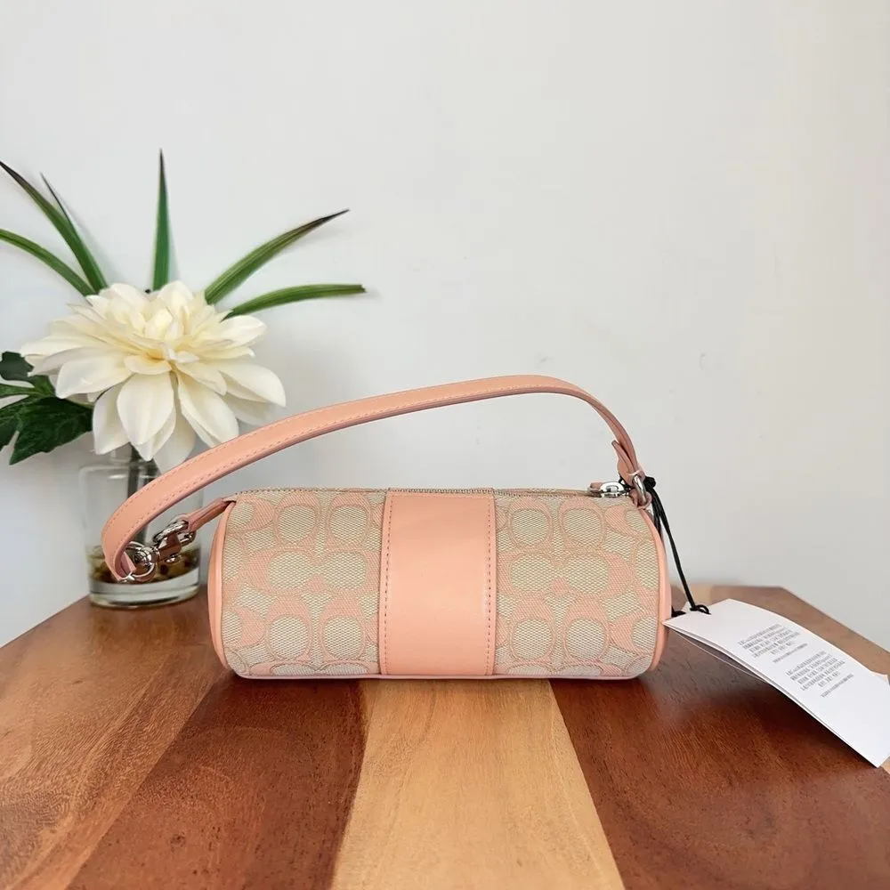 NWT Coach‎ Nolita Barrel Bag In Signature Jacquard - Image 5