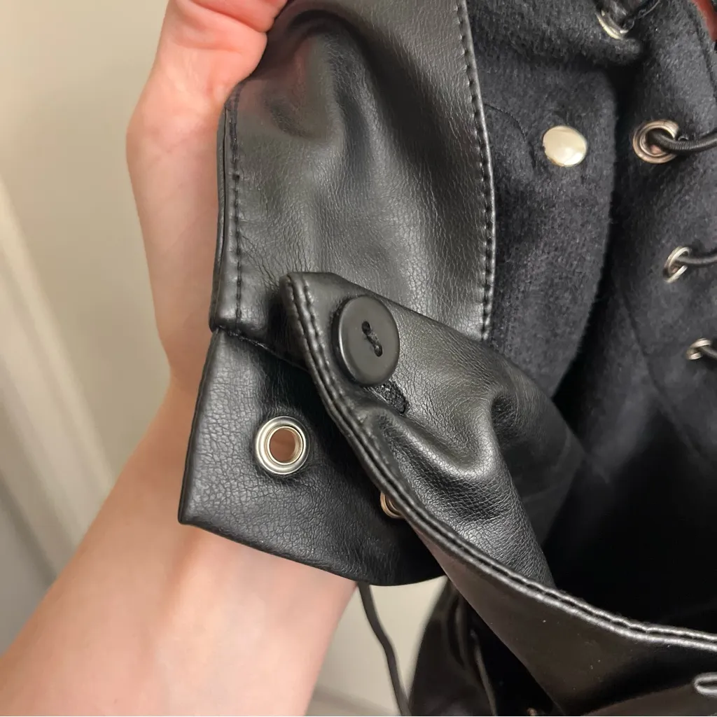 I.AM.GIA Xenia Faux Leather Lace Up Pants XXS - Image 11