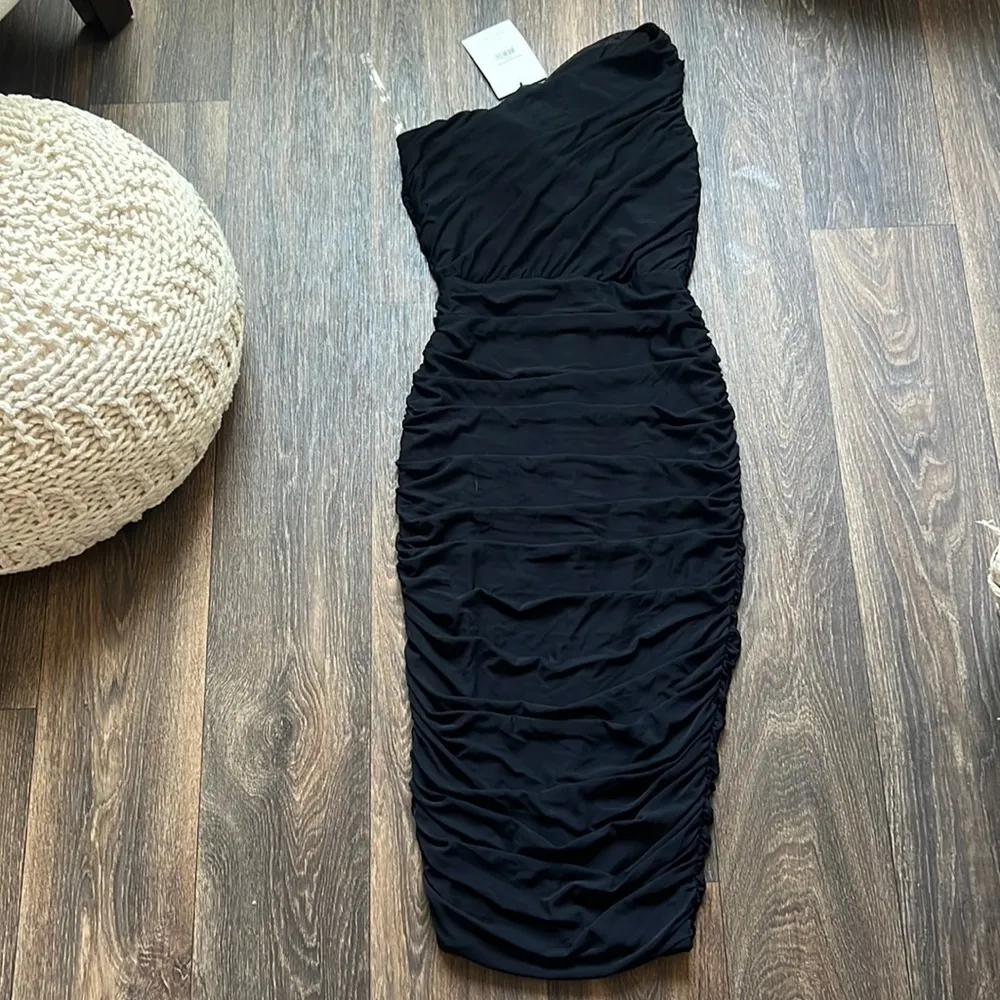 Nookie Inspire One Shoulder Midi Dress - Image 2