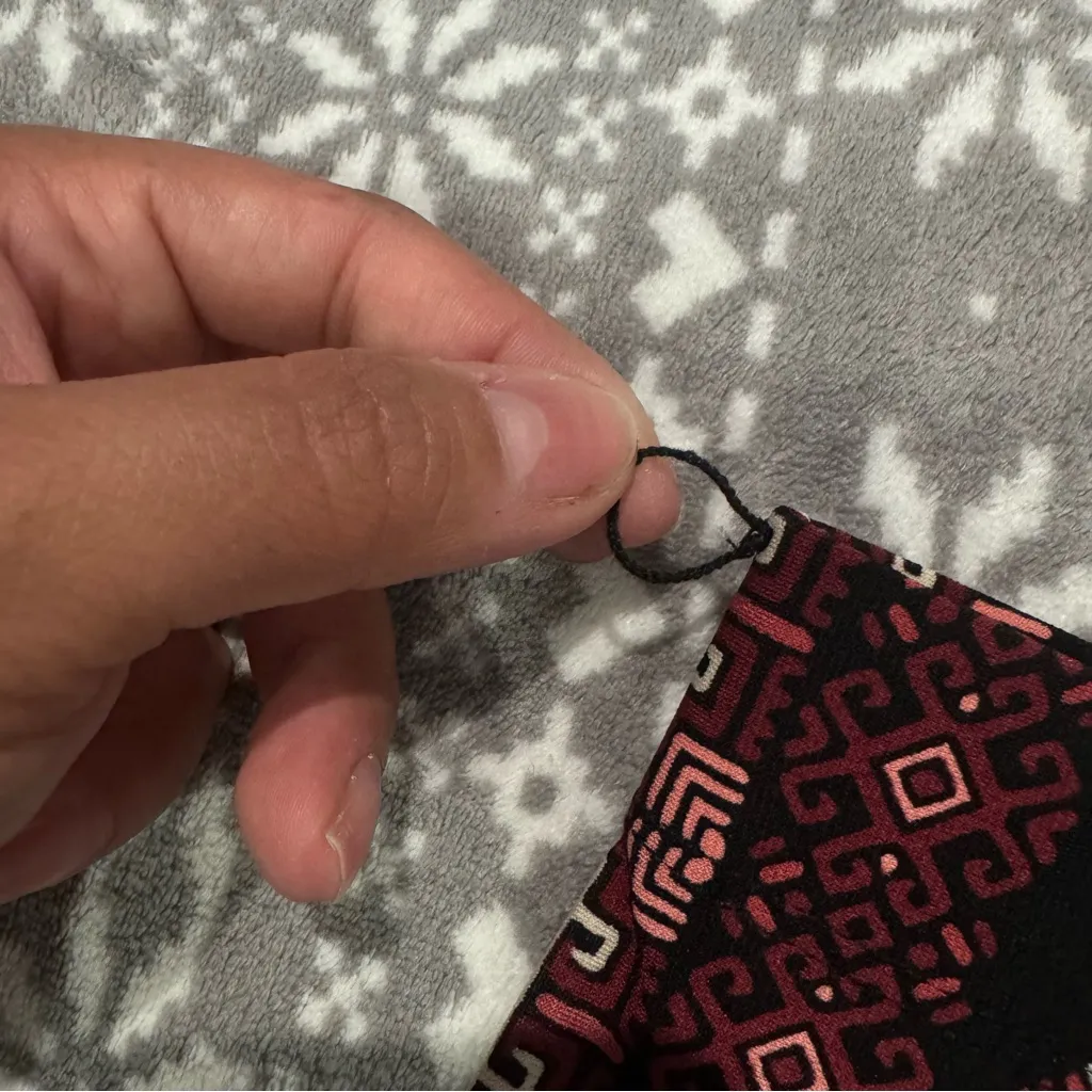 New Susan Graver Printed Liquid Knit Straight Pull On Pants Size X-Large - Image 3