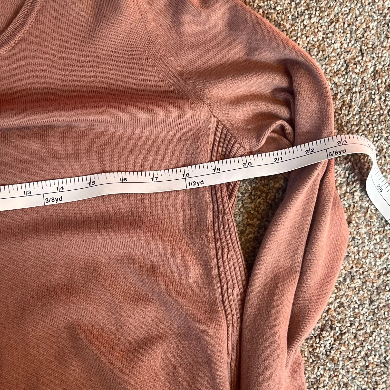 J Jill Rosewood Ribbed Side Sweater Women's Size Small - Image 4