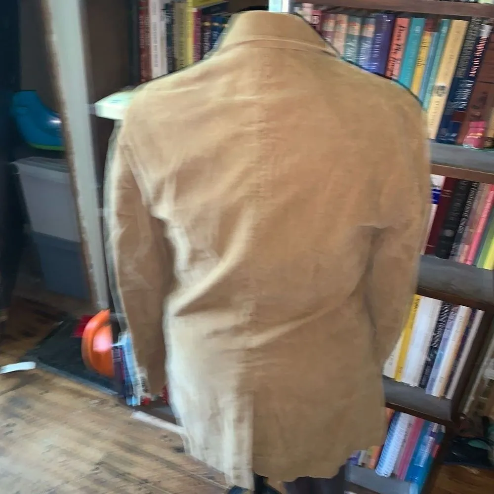 J Crew tan camel M corduroy business casual Ludlow jacket Size M - Image 2