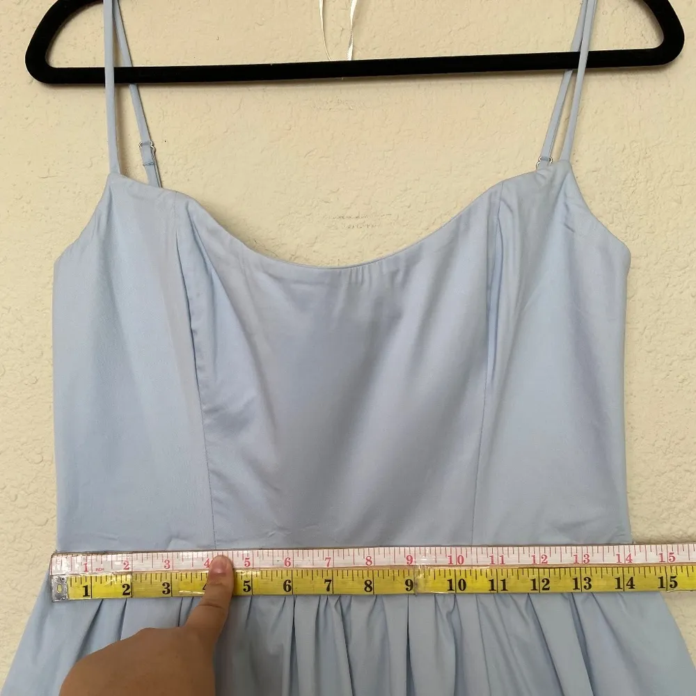 HOUSE OF CB 'Lolita' Soft Blue Corset Sundress NWOT size M - Image 8