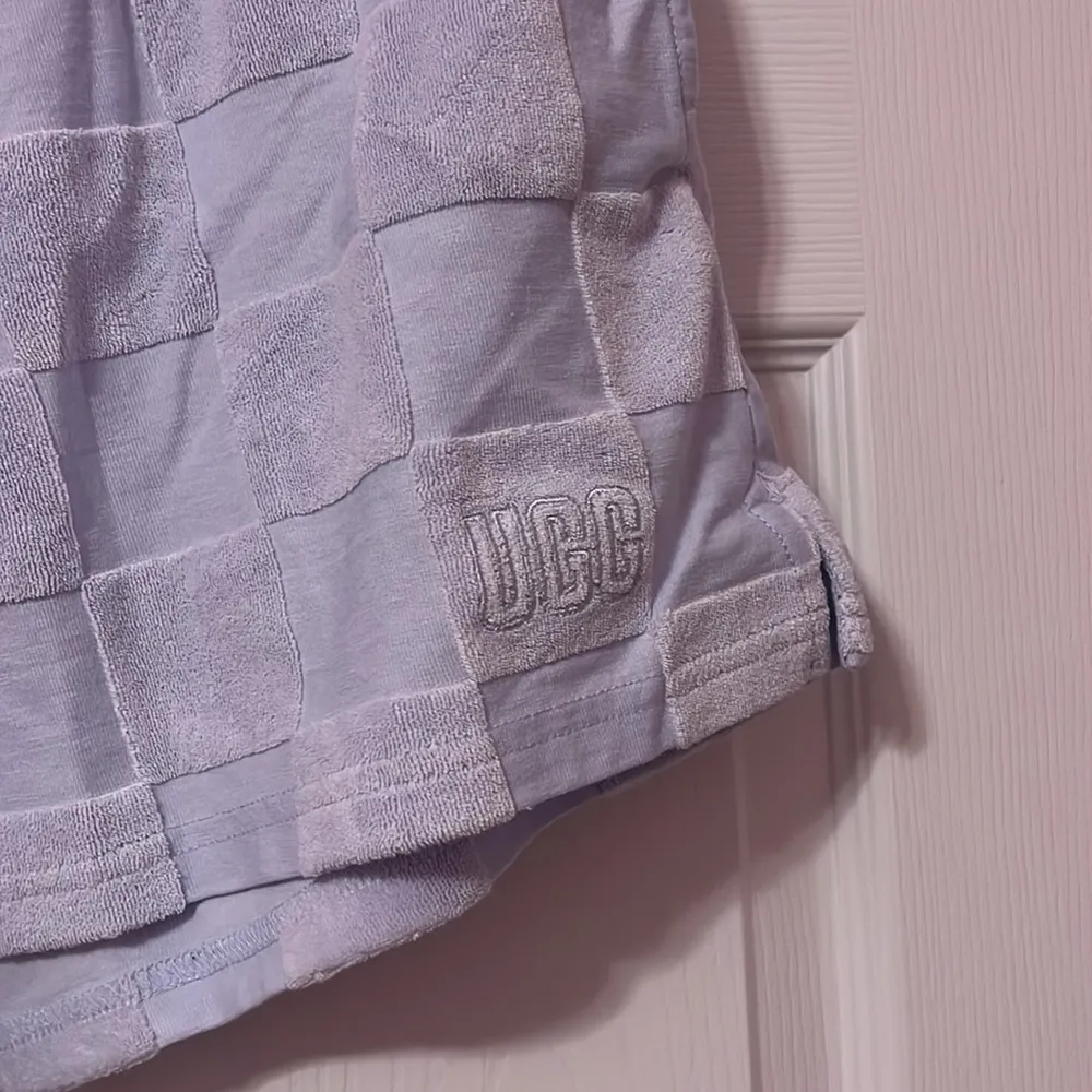 UGG Light Blue Terrycloth Shorts - Image 3