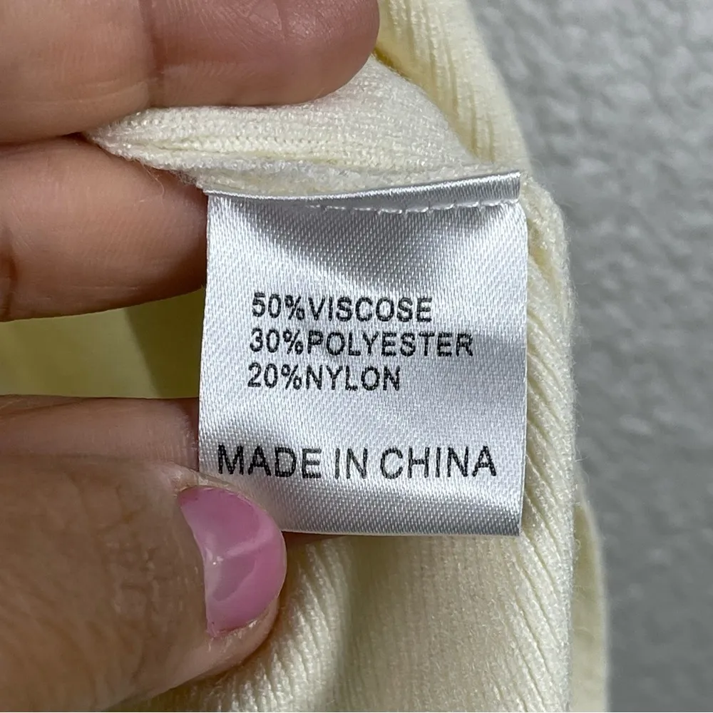 White Fox Boutique New Interaction Halter top SZ S - Image 5