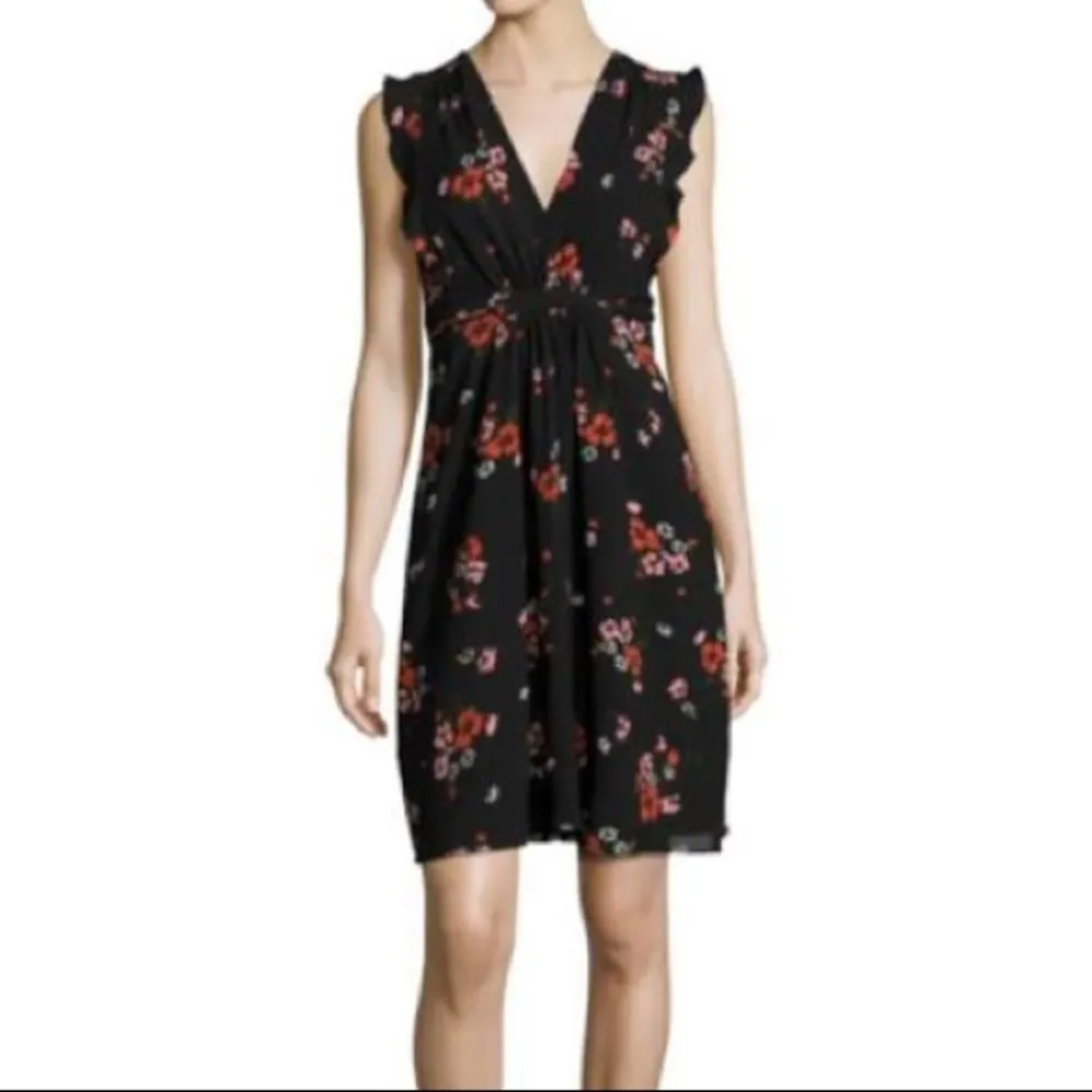 Rebecca Taylor margurte floral 100% silk dress - Image 2