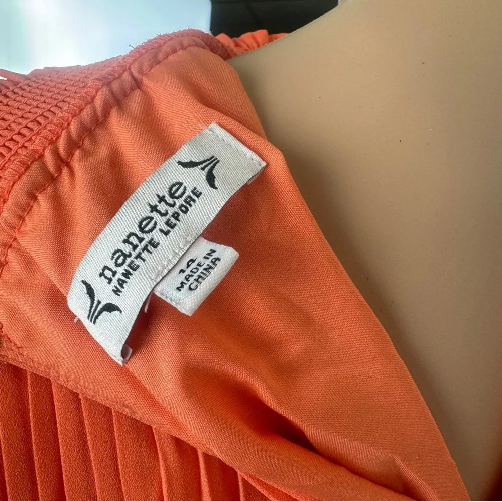 NWT Nanette Nanette Lepore | Pleated Shift Dress - Image 9