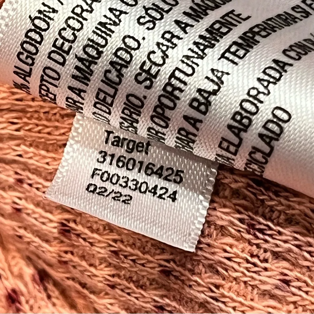 NEW Knox Rose Burgundy Red Print Long Sleeve Thermal Shirt Top size XXL - Image 10