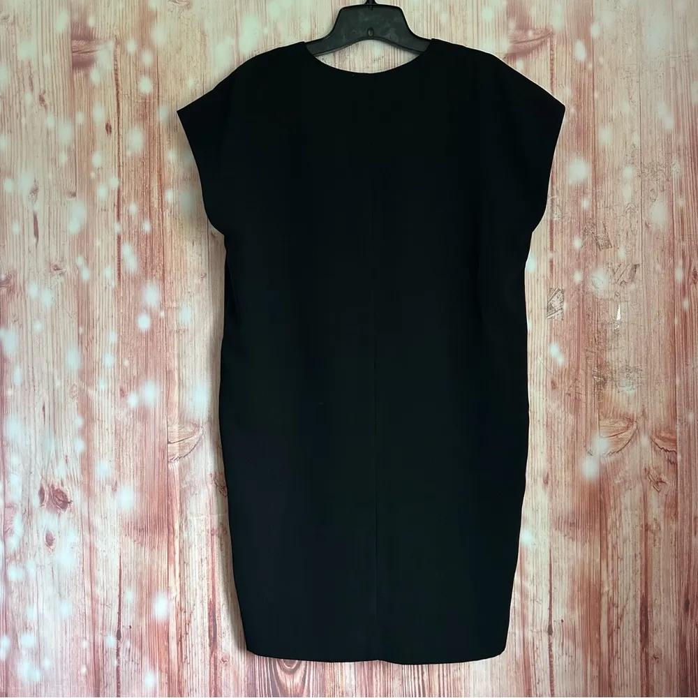 Bar III Black Cocoon Mini Shift Dress - Image 7
