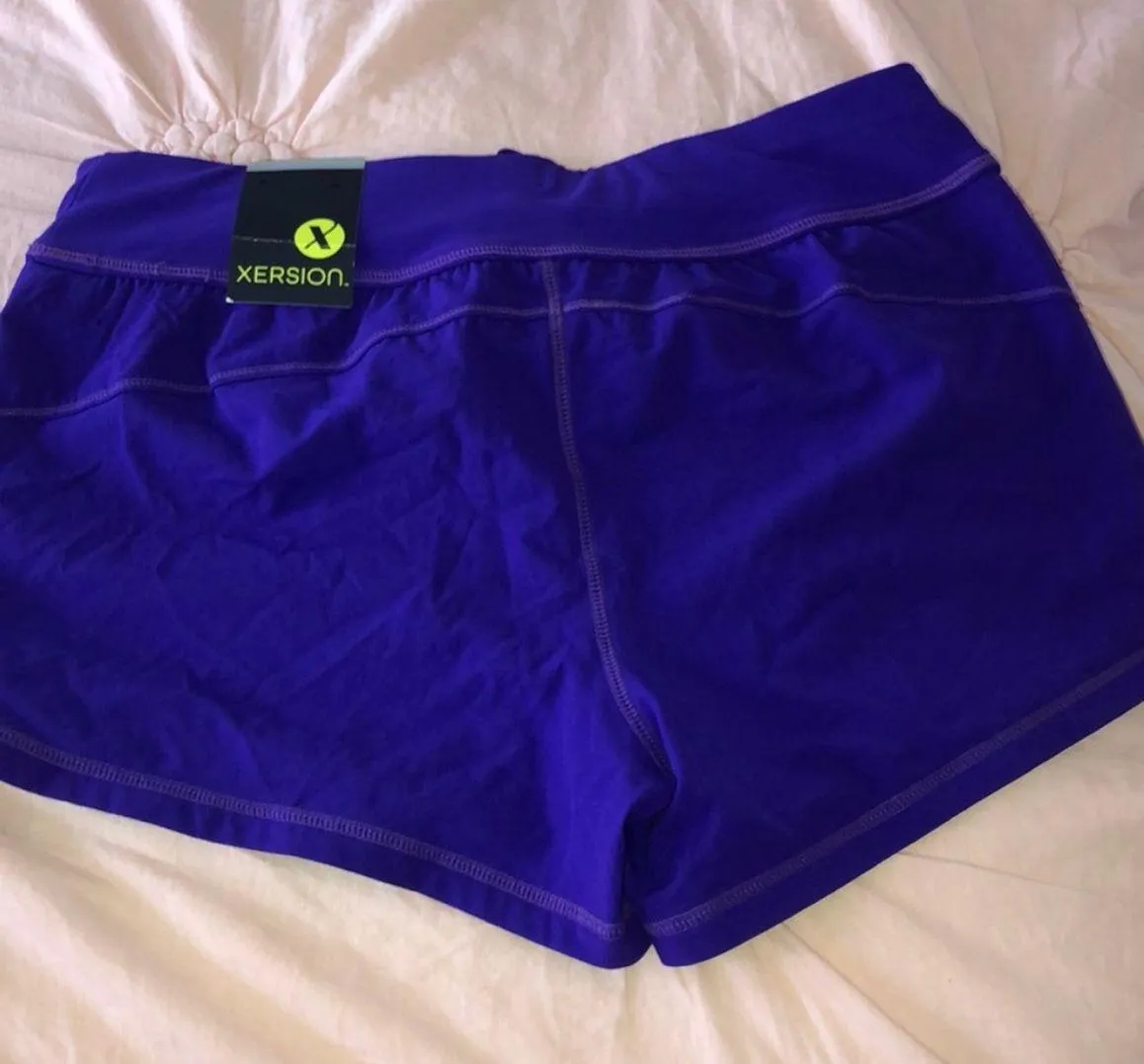 Xersion Purple Athletic Shorts - Image 2