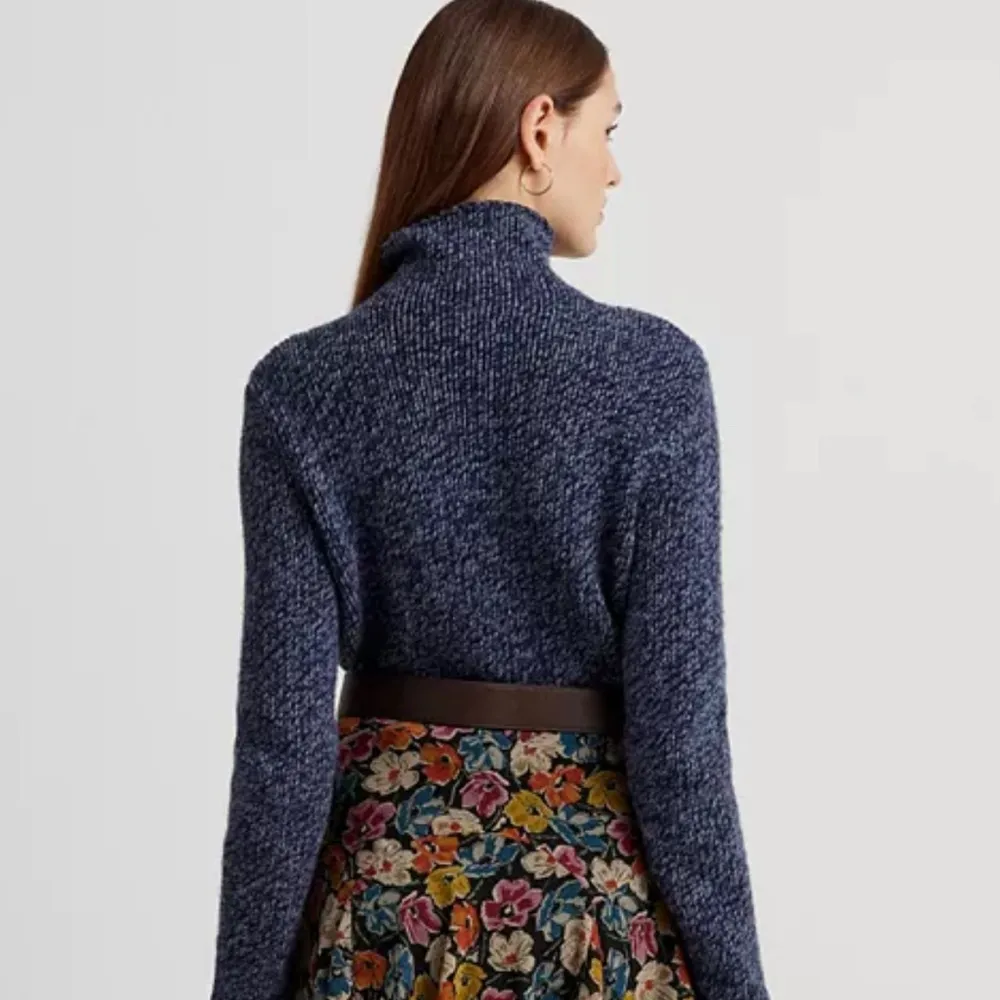 Ralph Lauren  Wool Blend Funnel Neck Sweater - Image 2