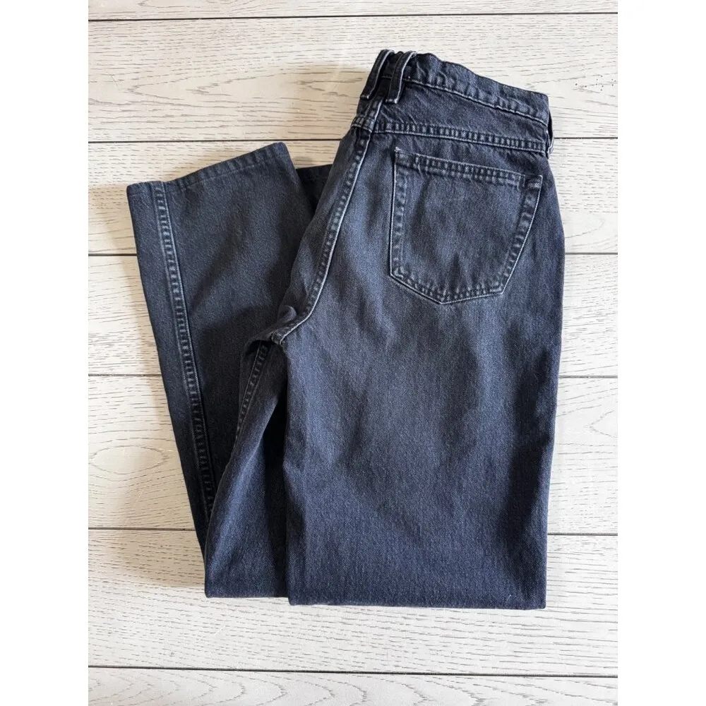 FRAME High’N’Tight Taper high raise  Size 25 black jeans - Image 4