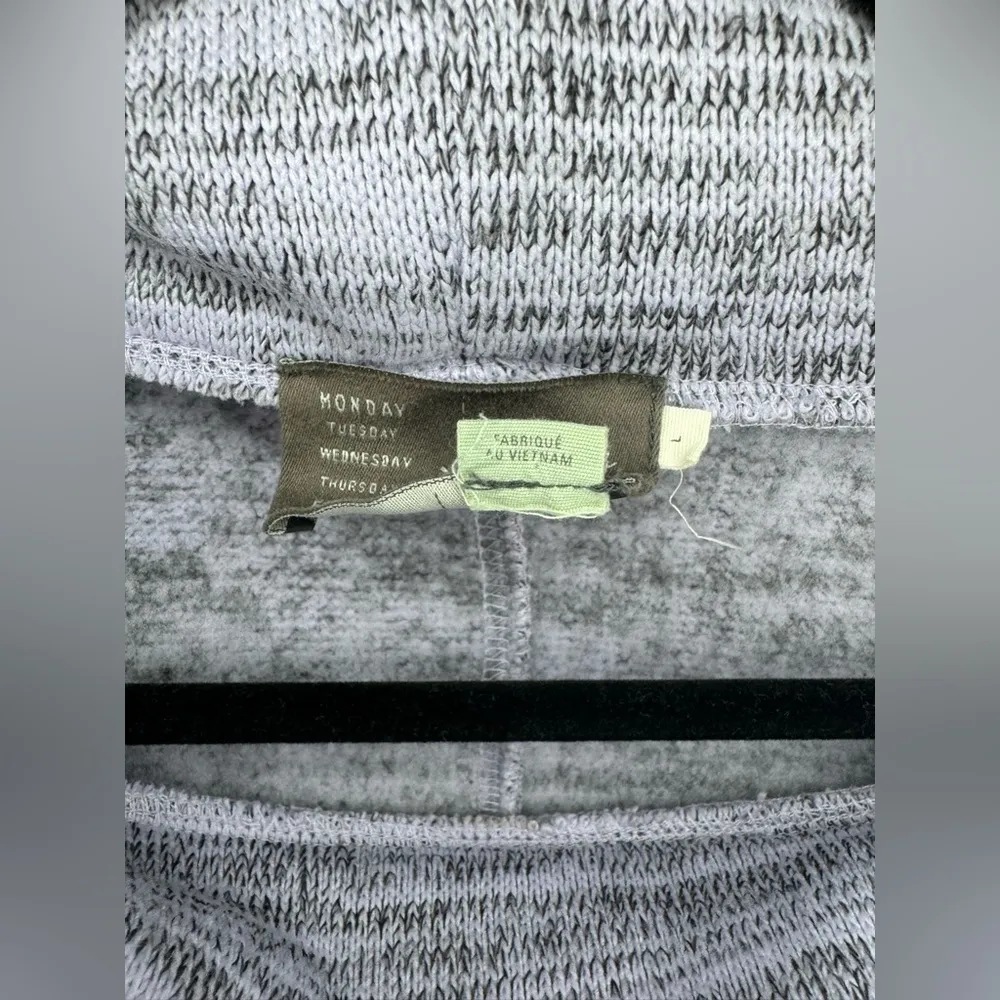 Anthropologie Saturday Sunday Purple/Blue Hilo Pullover Cowl Neck Sweater - Image 4