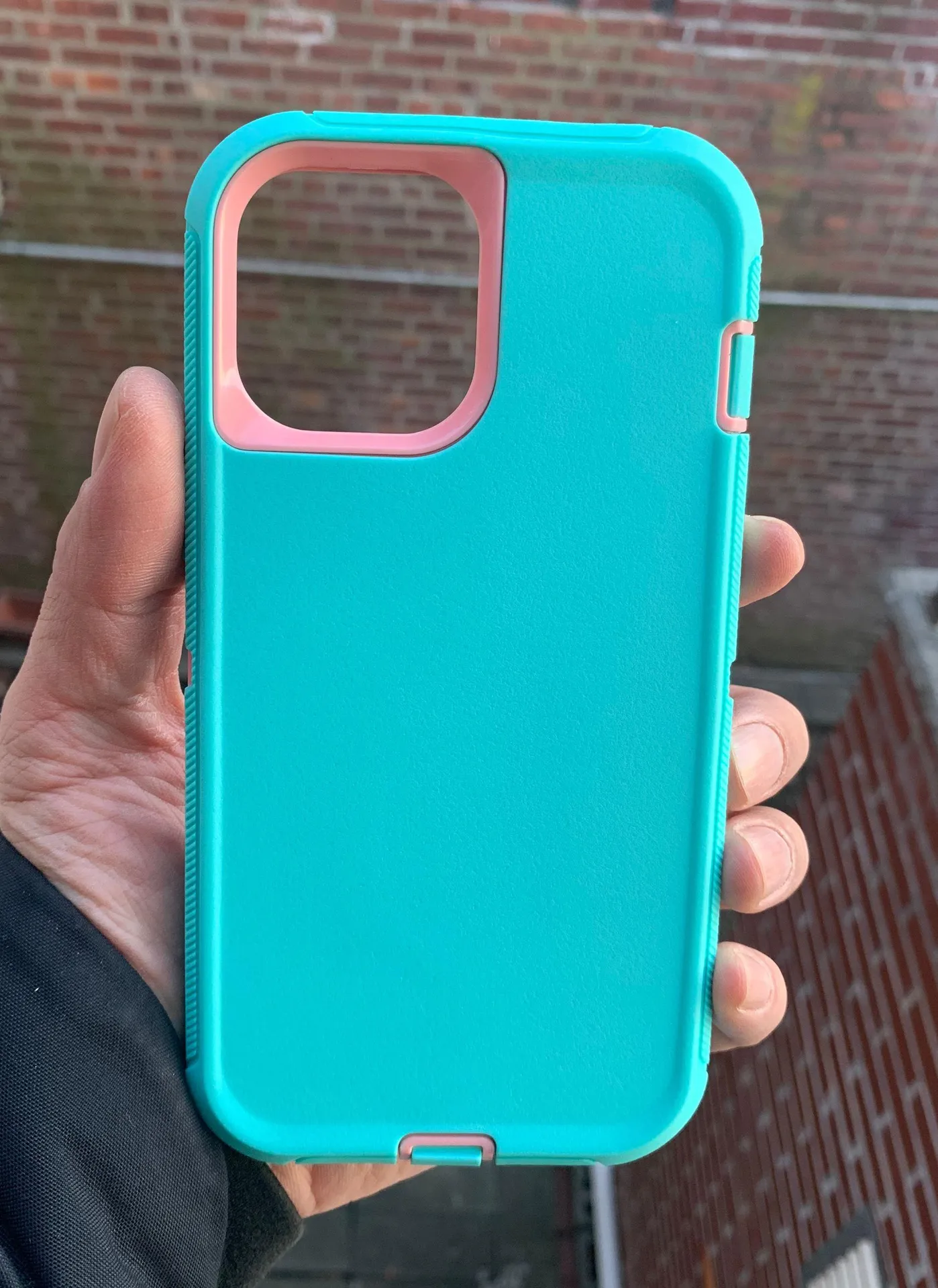 iPhone 12Pro Max Fashion Dual Layers Shockproof Defender Case - Image 3