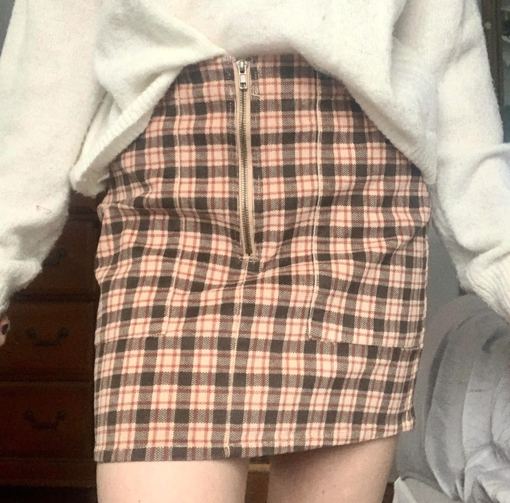 Mini Skirt With Pockets  - Image 2