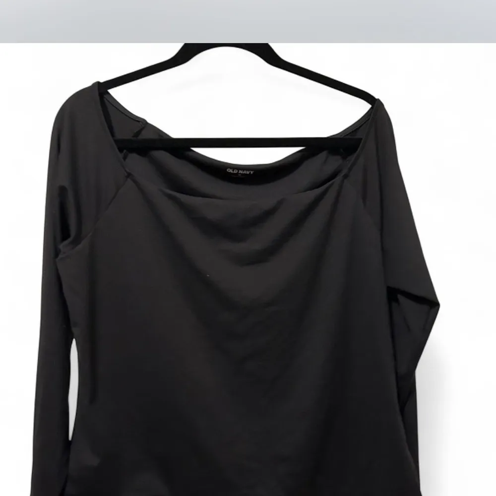 Old Navy  Blue Fitted Short Sleeve Bodysuit - Image 8