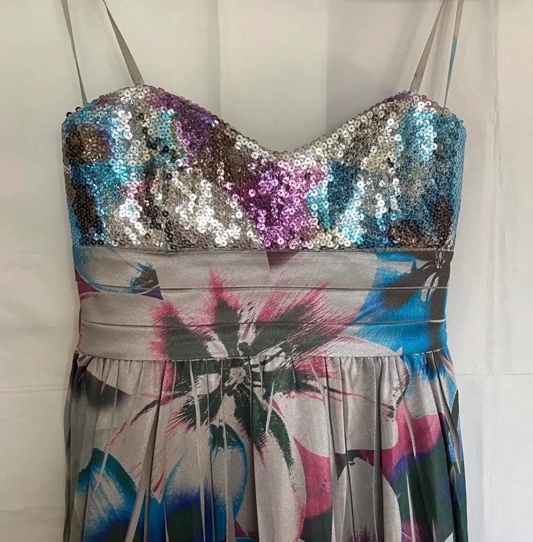 Sequin cocktail dress LA BELLE Womens Multiple - Image 4