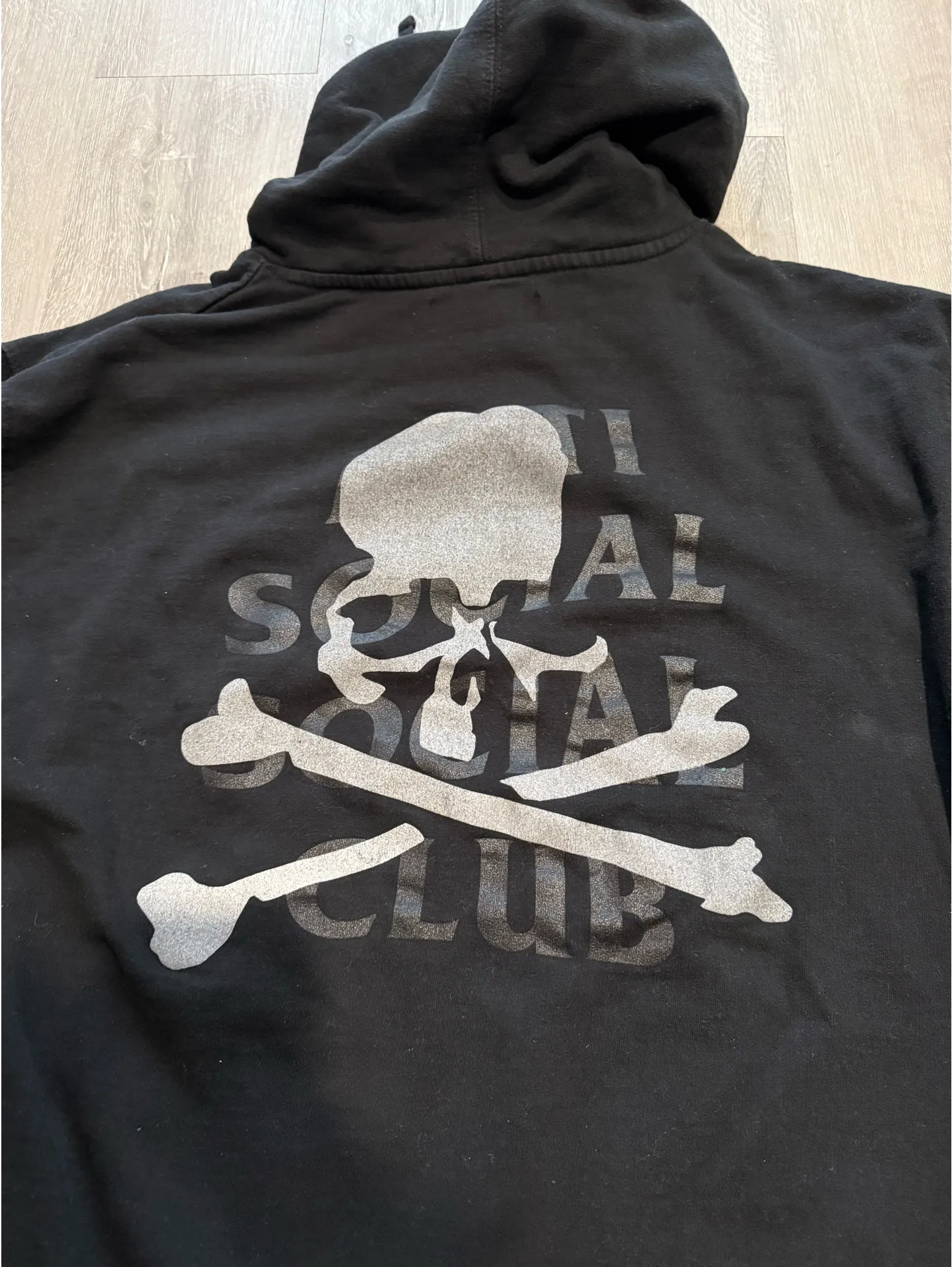 mastermind Japan get weird Anti social social club ASSC black Hoodie - Image 4