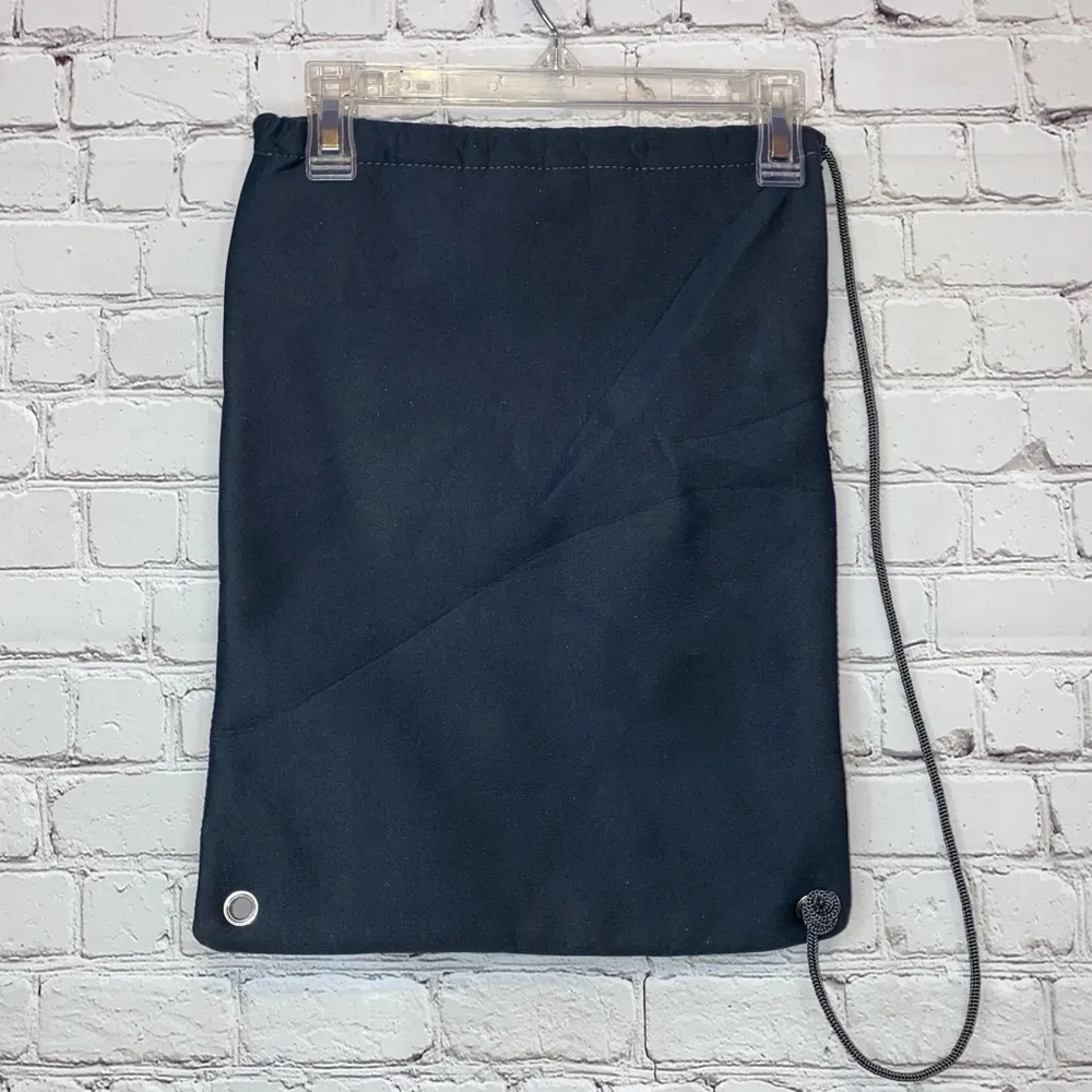 🎓 Rodan & Fields Gray Purple Green Neoprene Drawstring Bag - Image 3