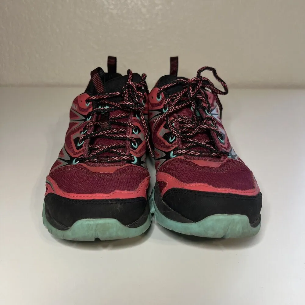 Hiking Shoes Womens 7 Capra Bolt Bright Red Trail Sneakers Gorpcore - Image 2