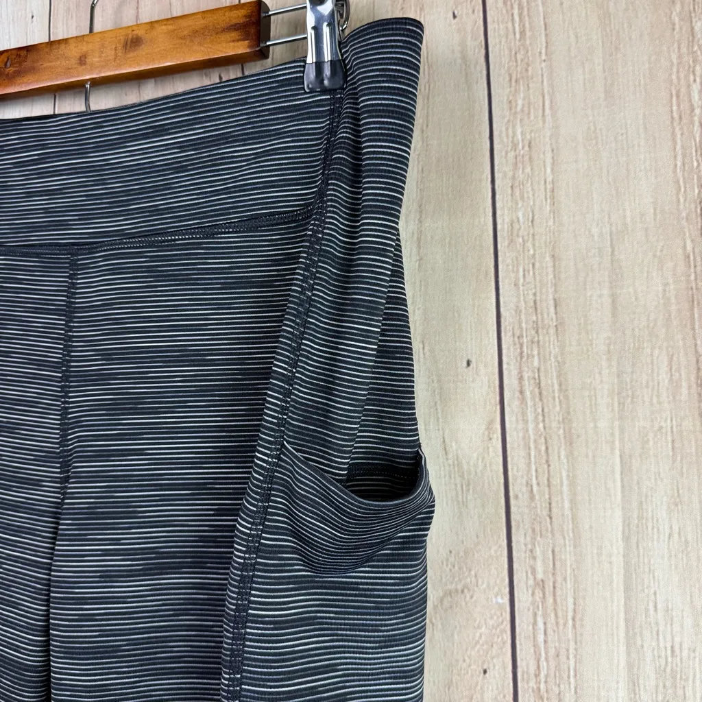 Tek Gear Workout Gear Striped Active Leggings - Image 2