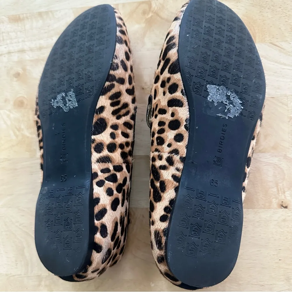 Birdies The Starling In Cheetah Calf Hair Tan Size 6.5 - Image 7