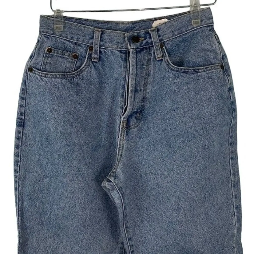 Vintage 90s Fredericks of Hollywood Mom Jeans 27 Med Wash High Rise Button Fly - Image 2