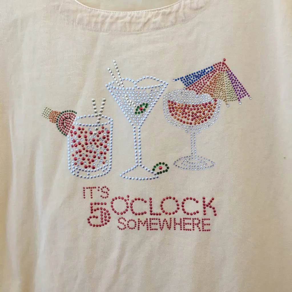 FINAL MARKDOWN Ladies’ Get Lucky Five O’clock Somewhere Dress (M) Yellow Size M - Image 4